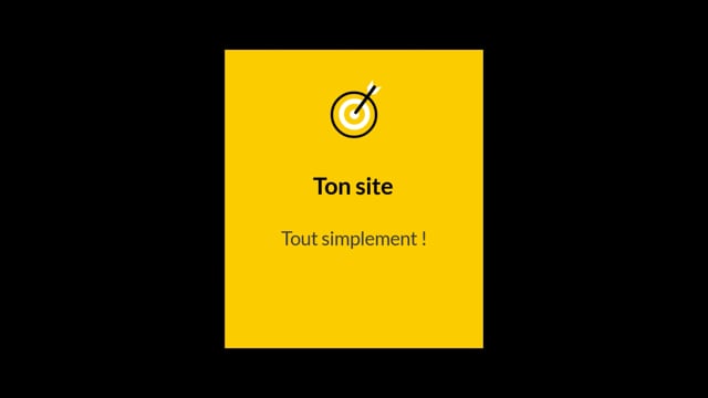 te créer un site sur mesure que tu pourras maintenir et faire évoluer toi même très facilement
