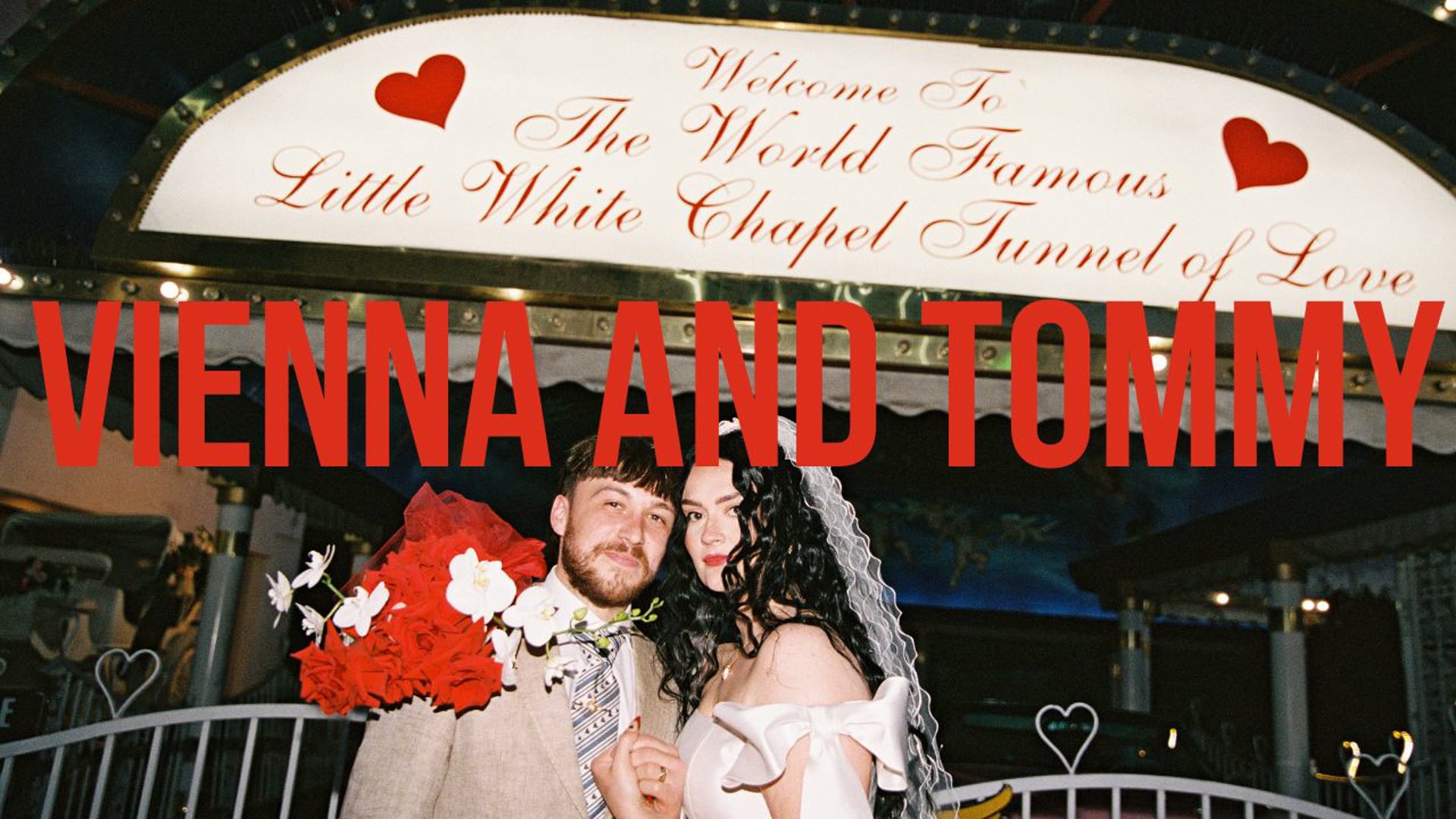 Vienna & Tommy | Vegas Elopement on 8mm