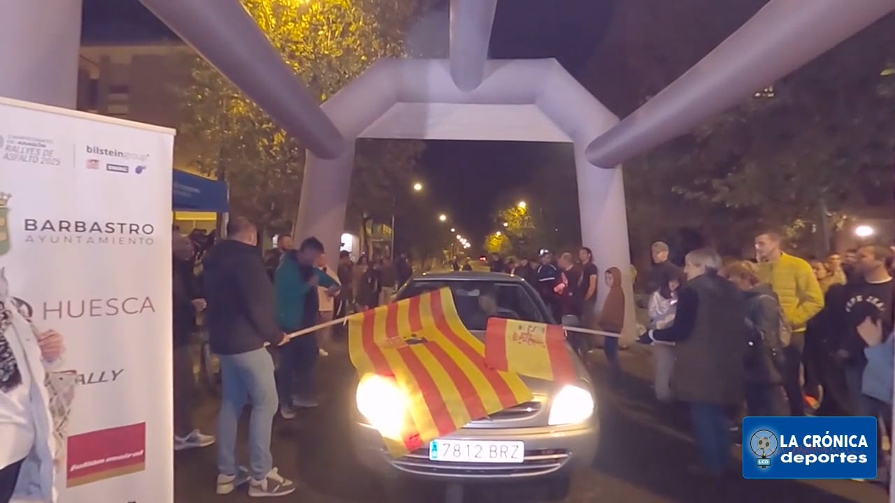 El VII Rally de Barbastro cerró la temporada automovilística aragonesa con una edición marcada por el dominio absoluto de Juan Antonio Castillo y Ángela Gardin.