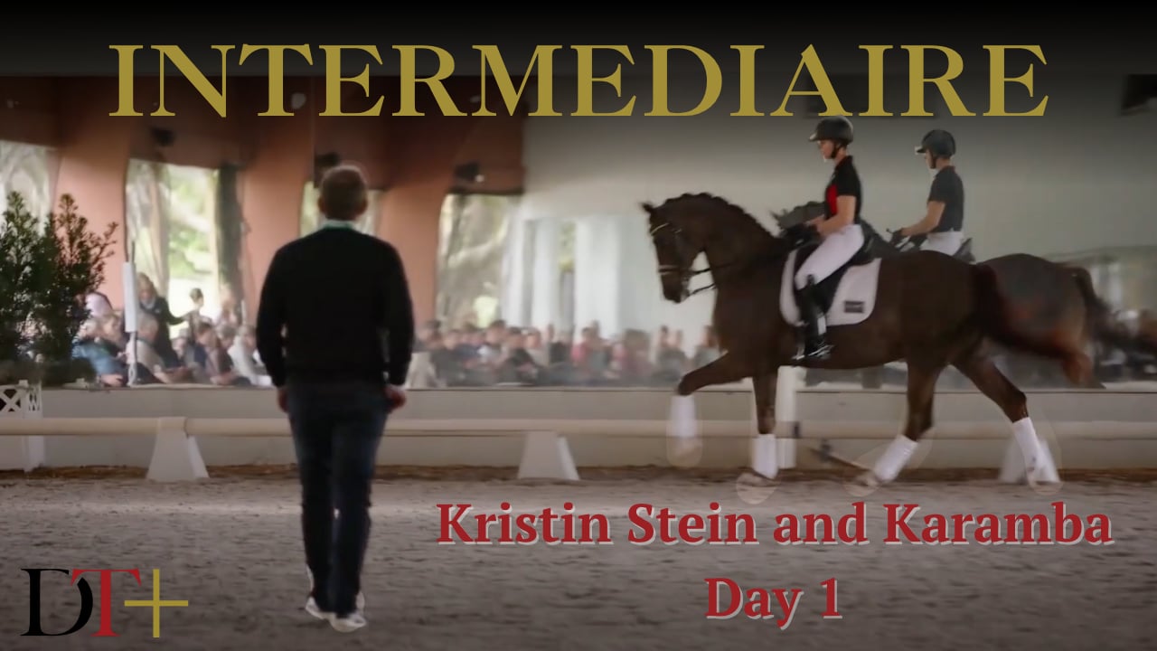 Intermediaire—Kristin Stein and Karamba—Day 1