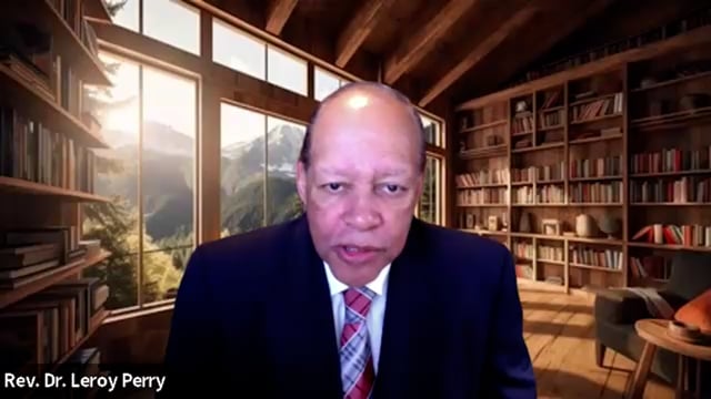 Rev. Dr. Leroy Perry Short with Tag