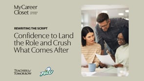 Rewriting the Script: Confidence to Land the Role & Crush What Comes After