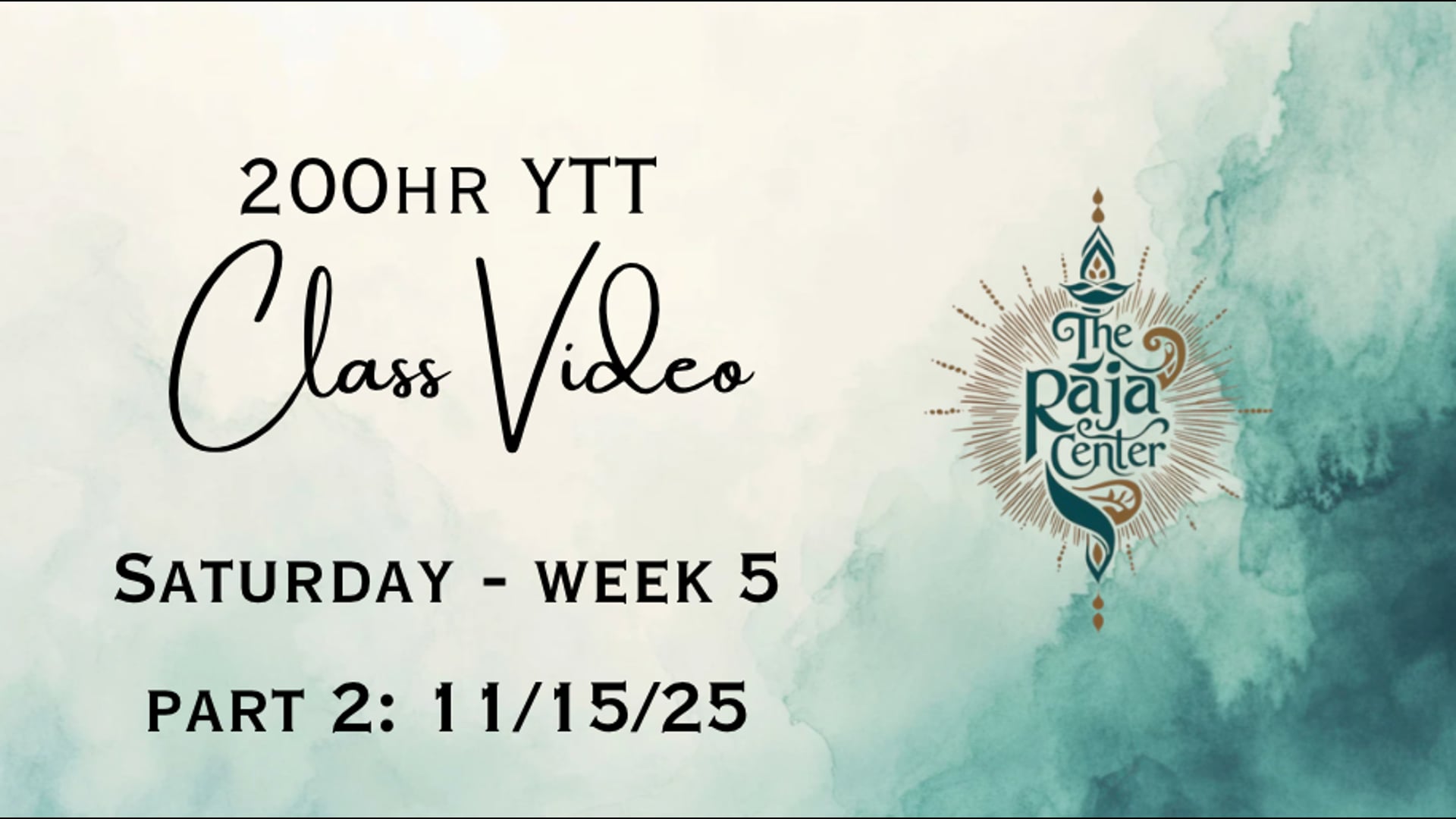 2025 200YTT 11/15/25 Part 2