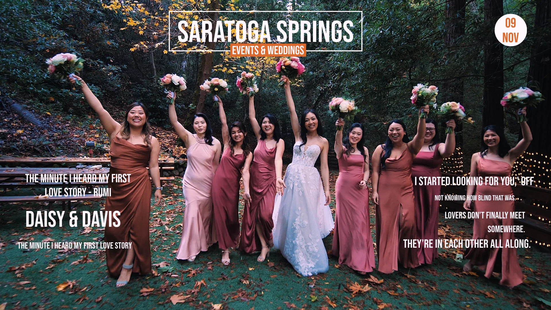 Saratoga Springs Wedding Highlight Film