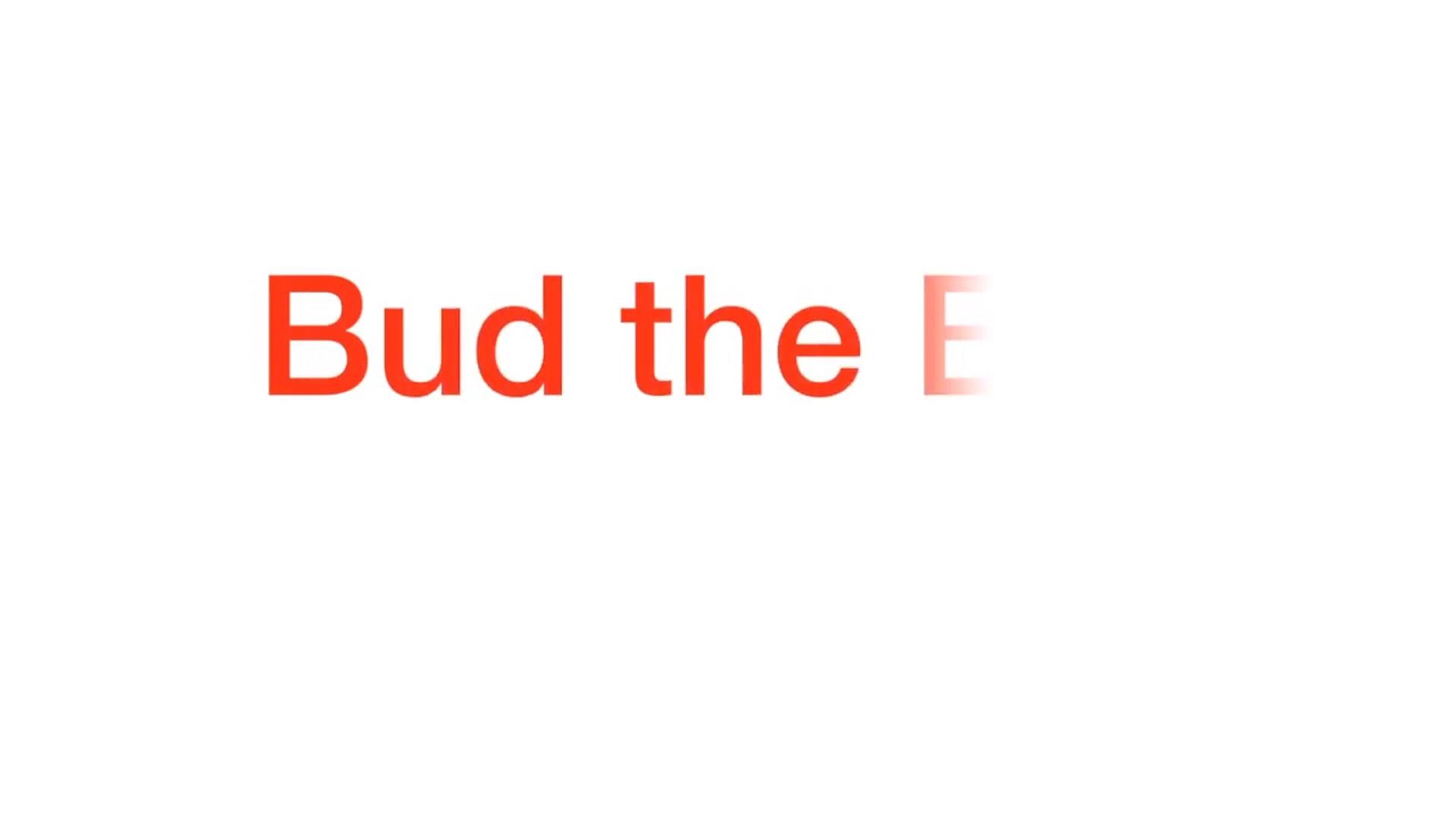 Bud-The-Bug!