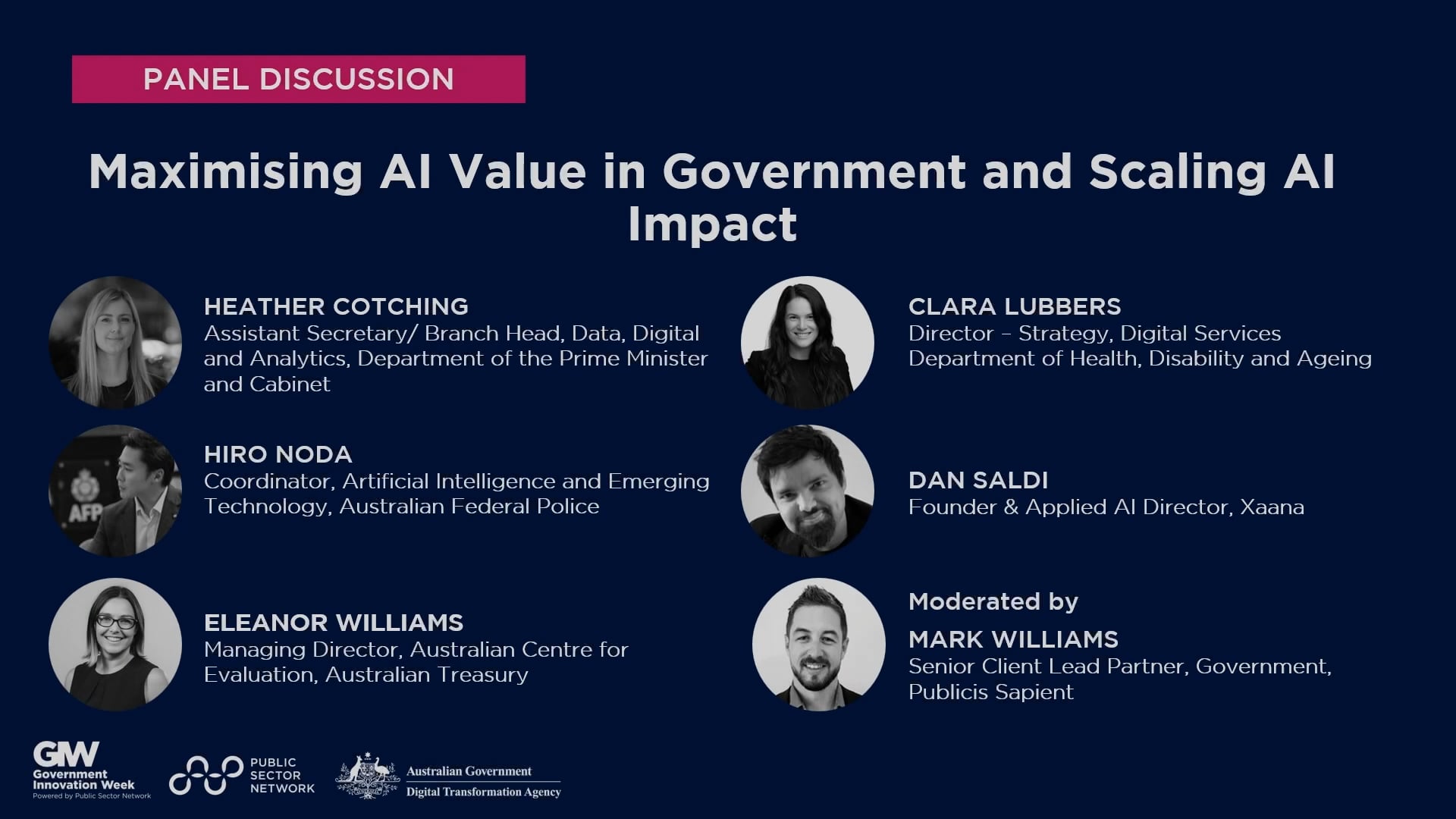 GIW Federal 2025: Maximising AI Value in Government and Scaling AI Impact