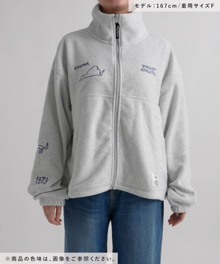 DISCUS／ディスカス】刺繍ZIPプルオーバー | [公式]レプシィム