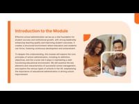 Module 1 Foundations of School Administration