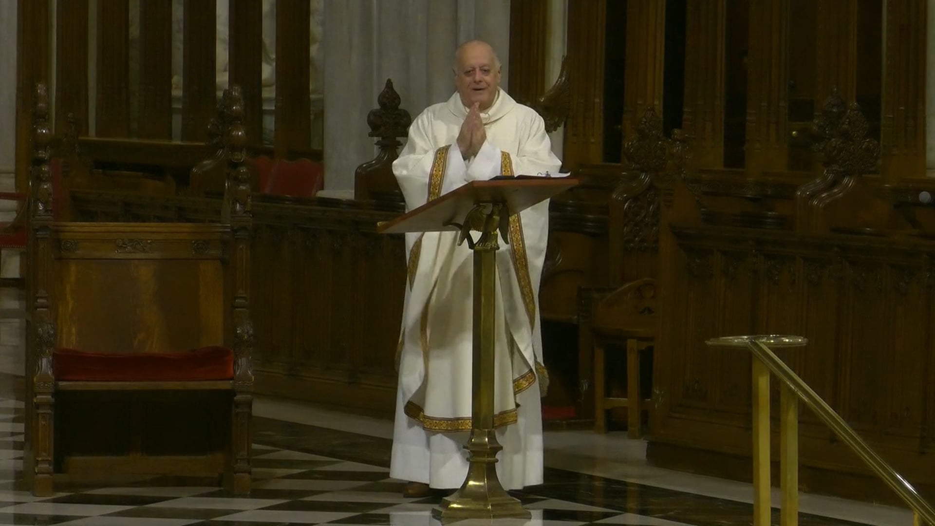 Mass from St. Patrick's Cathedral - November 18, 2025