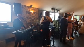 Amenizando cóctel boda