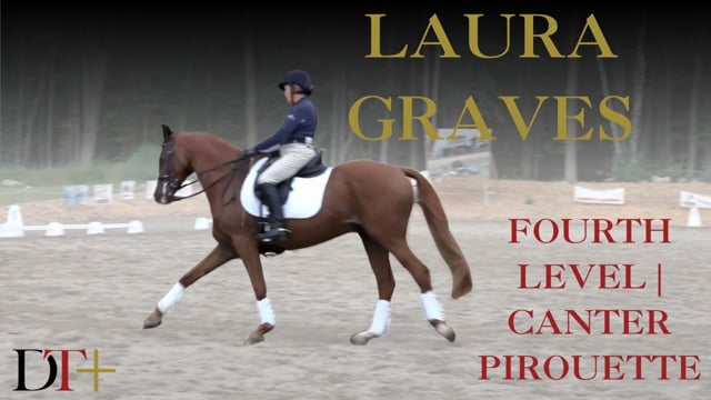 Fourth Level Canter Pirouette | Laura Graves