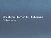 How to Use the Climate Scheduler in Crestron Home | Thermostat Automation Guide