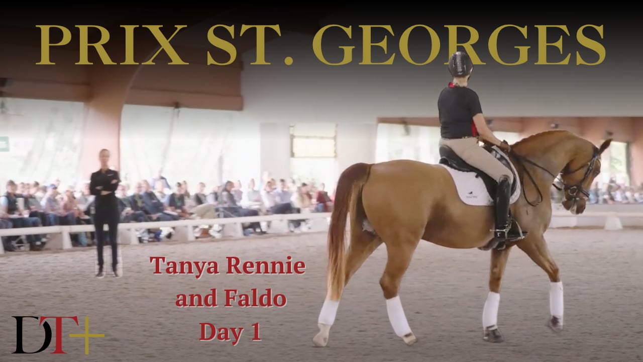 Prix St. Georges—Tanya Rennie and Faldo—Day 1