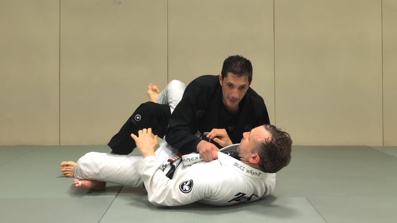 Leg drag à partir du duck under