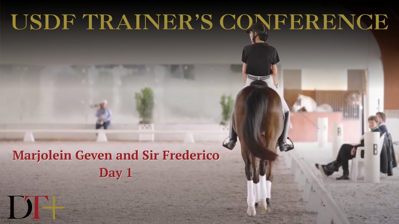 Marjolein Geven and Sir Frederico—Day 1