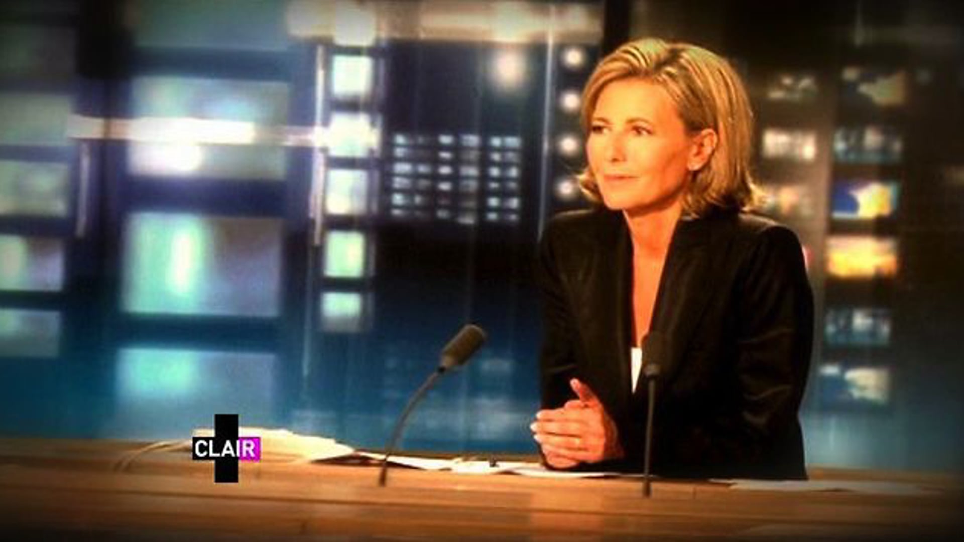 +Clair • Les coulisses du JT de Claire Chazal (Canal+ / Flab)