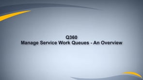 Monitor Service Work Queues