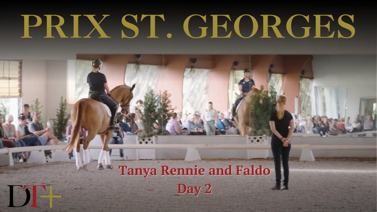 Prix St. Georges—Tanya Rennie and Faldo—Day 2