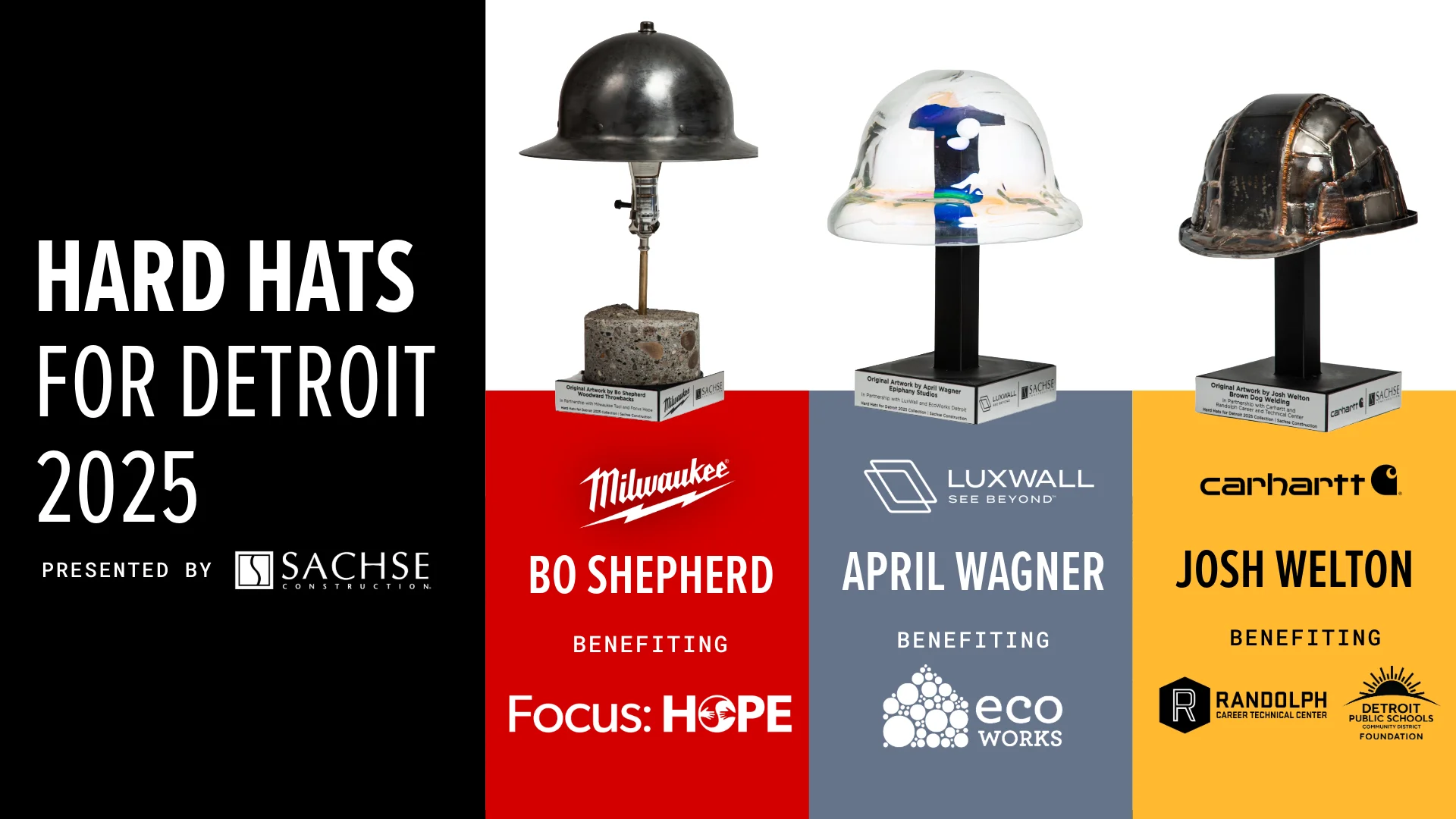 Hard Hats for Detroit: Artists unite to support trades education