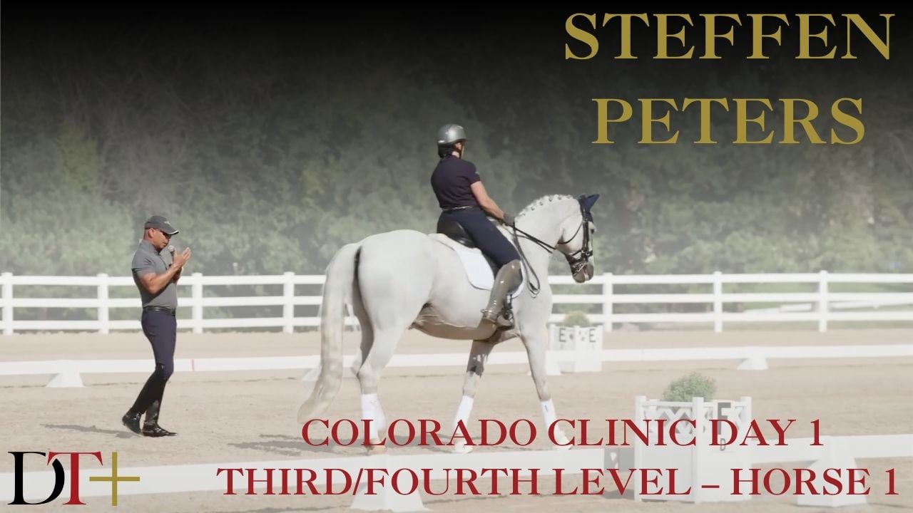Third/Fourth Level – Horse 1 | Steffen Peters | Colorado Clinic Day 1
