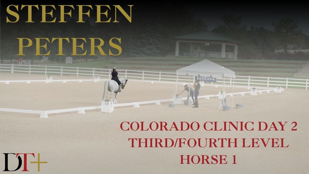 Third/Fourth Level – Horse 1 | Steffen Peters | Colorado Clinic Day 2
