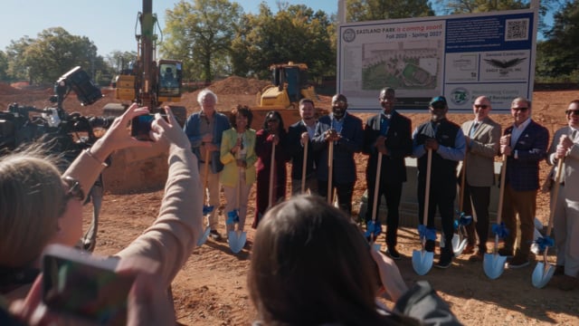 Eastland Yards Groundbreaking | Marjorie Molina and Mark Jerrell — video thumbnail