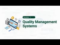 Quality Management Systems