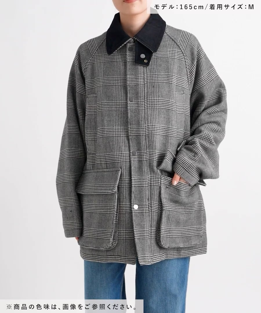 LFM(U)】ウールライクハンティングブルゾン【UNISEX】 | [公式