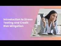 Module 1 Introduction to Stress Testing and Credit Risk Mitigation