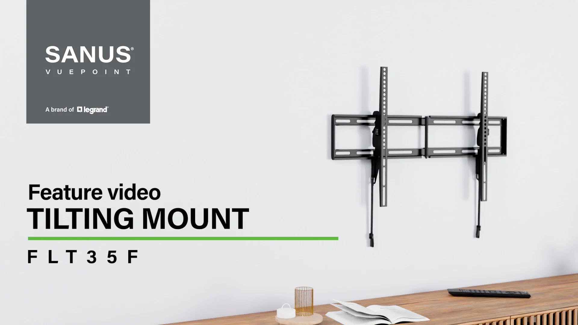 SANUS FLT35F | Tilting Wall Mounts | TV Mounts and Stands