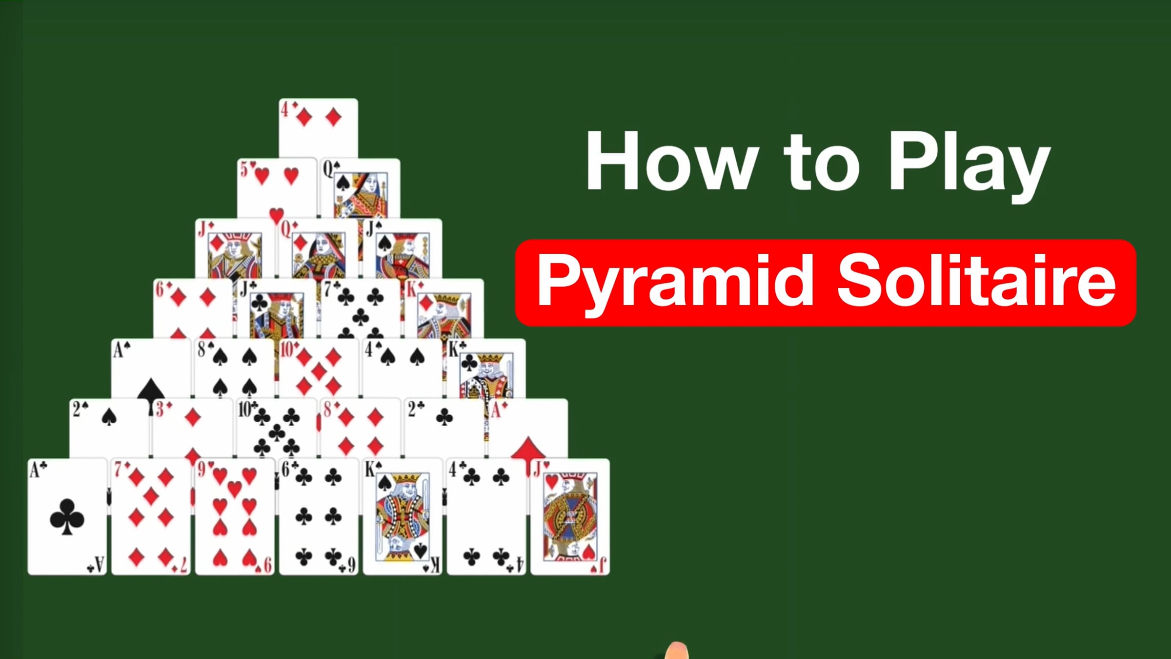 How to Play Pyramid Solitaire | Videos & Movies on Vimeo