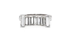 C. 1990 Vintage 2.35 ct. t.w. Diamond Ring in Platinum