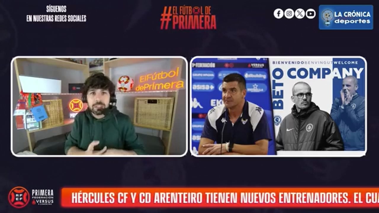 (Programa JORNADA 12 en Primera Rfef) EL FÚTBOL DE PRIMERA / Fuente: Web de la Rfef