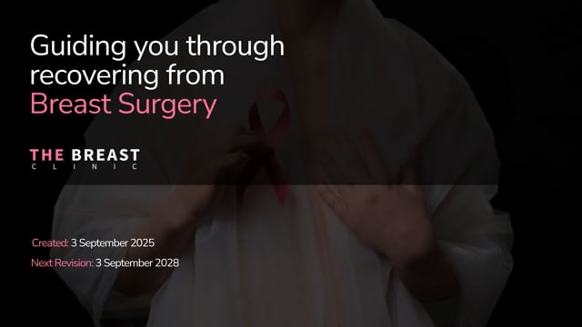 Recovery After Breast-Conserving Surgery