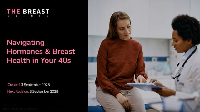 Hormones and Breast Health