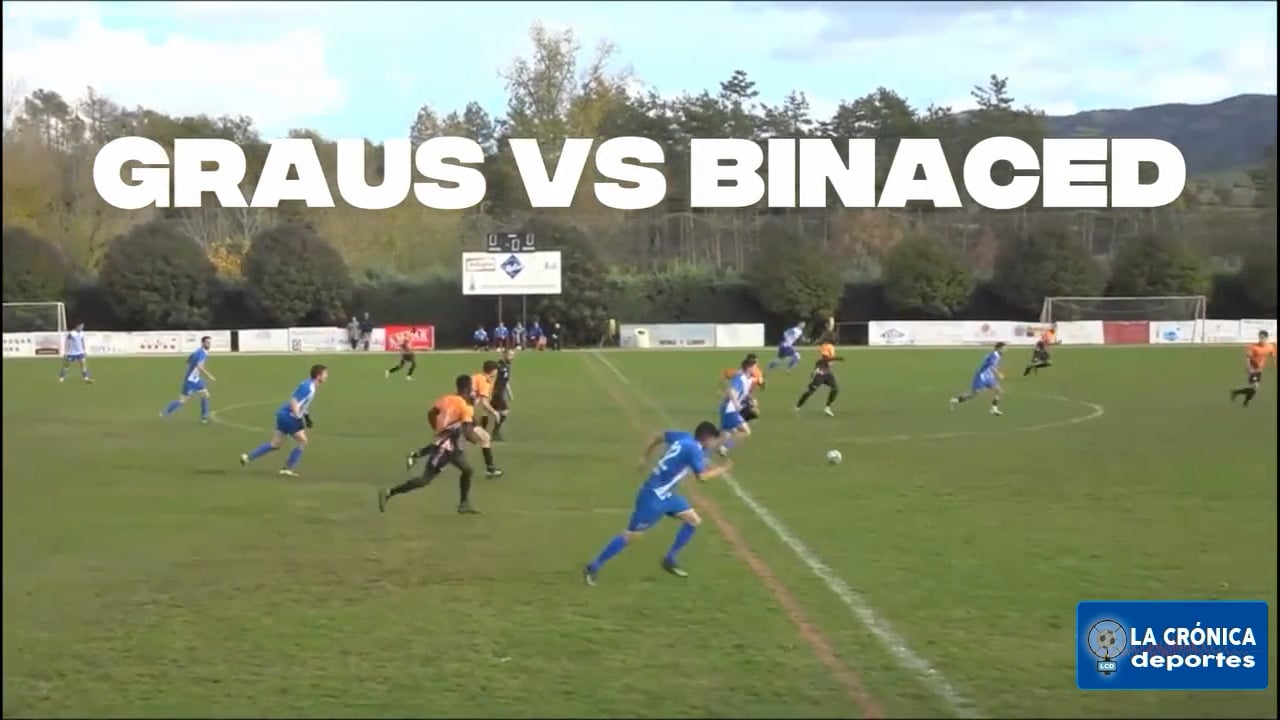 RESUMEN Y GOLES) CF Graus 3-1 UD Binaced / Jor. 6 / Segunda Regional Gr 2-2 / Fuente: Graus Tv
