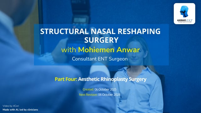 Aesthetic Rhinoplasty