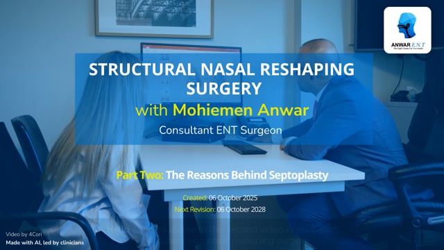 The Reasons Behind Septoplasty