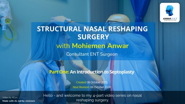 An Introduction to Septoplasty