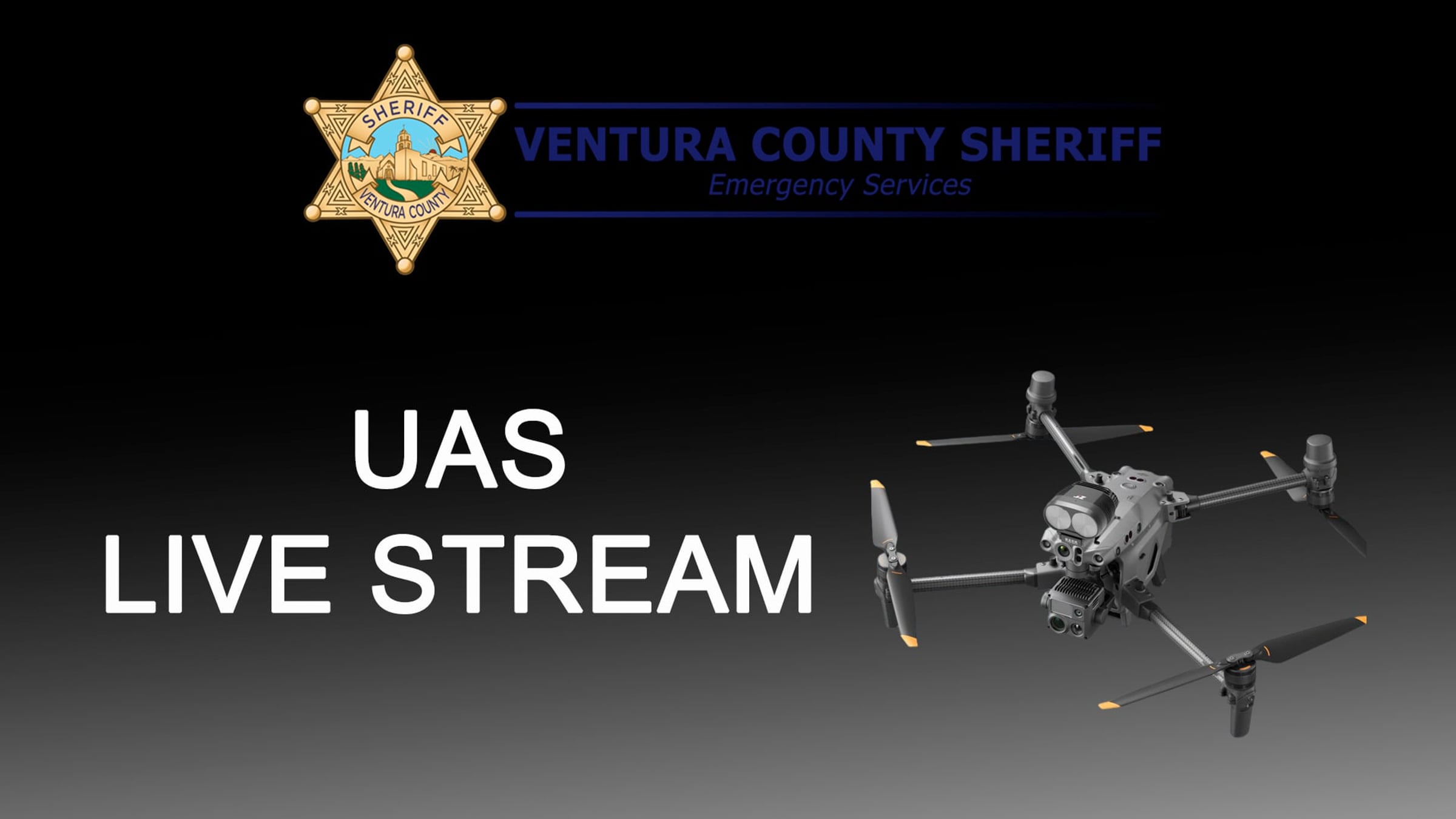 UAS - Emergency Services Stream