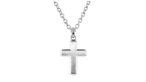 Gabriel Designs Sterling Silver Cross Pendant