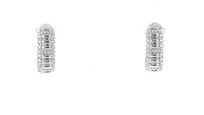 Gabriel Designs Sterling Silver Shrimp-Style J-Hoop Earrings