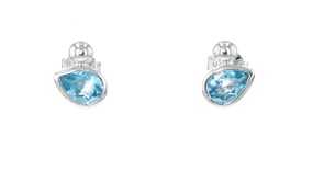 Gabriel Designs 1.72 ct. t.w. Swiss Blue Topaz Earrings in Sterling Silver