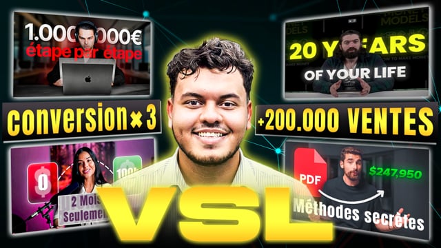 monter votre  VSL pour  convertir et booster vos ventes