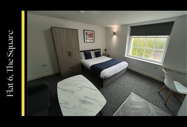 Fully Furnished Studio – Market Square, Retford Main Photo