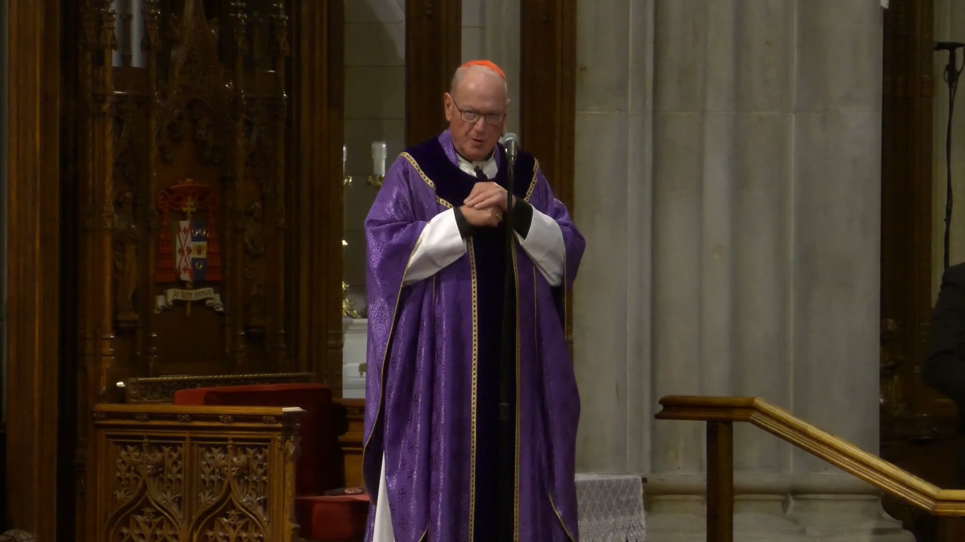 Mass from St. Patrick's Cathedral - November 20, 2025