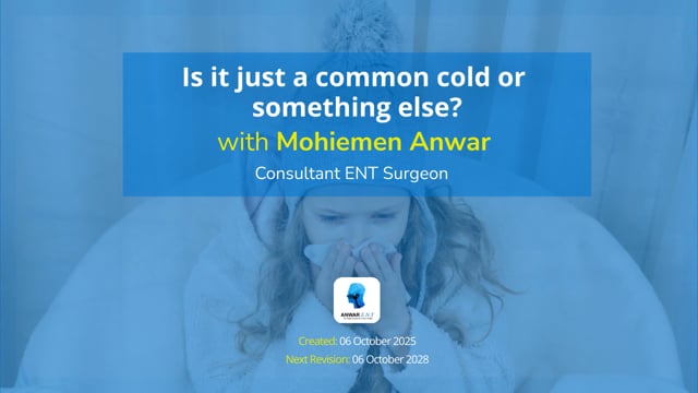 Is it just a common cold or something else?