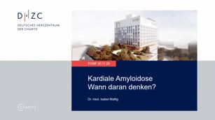 Kardiale Amyloidose- Wann daran denken?