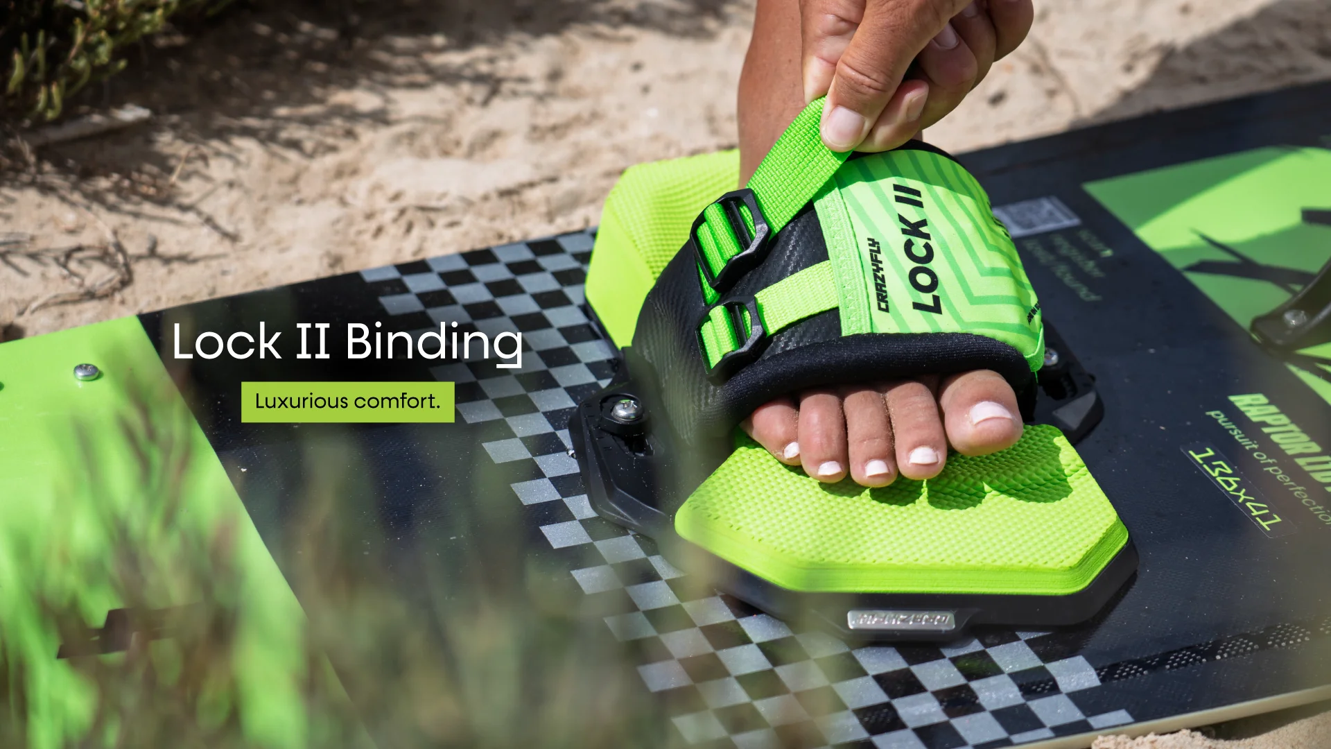 Lock Binding II | CrazyFly Kiteboarding