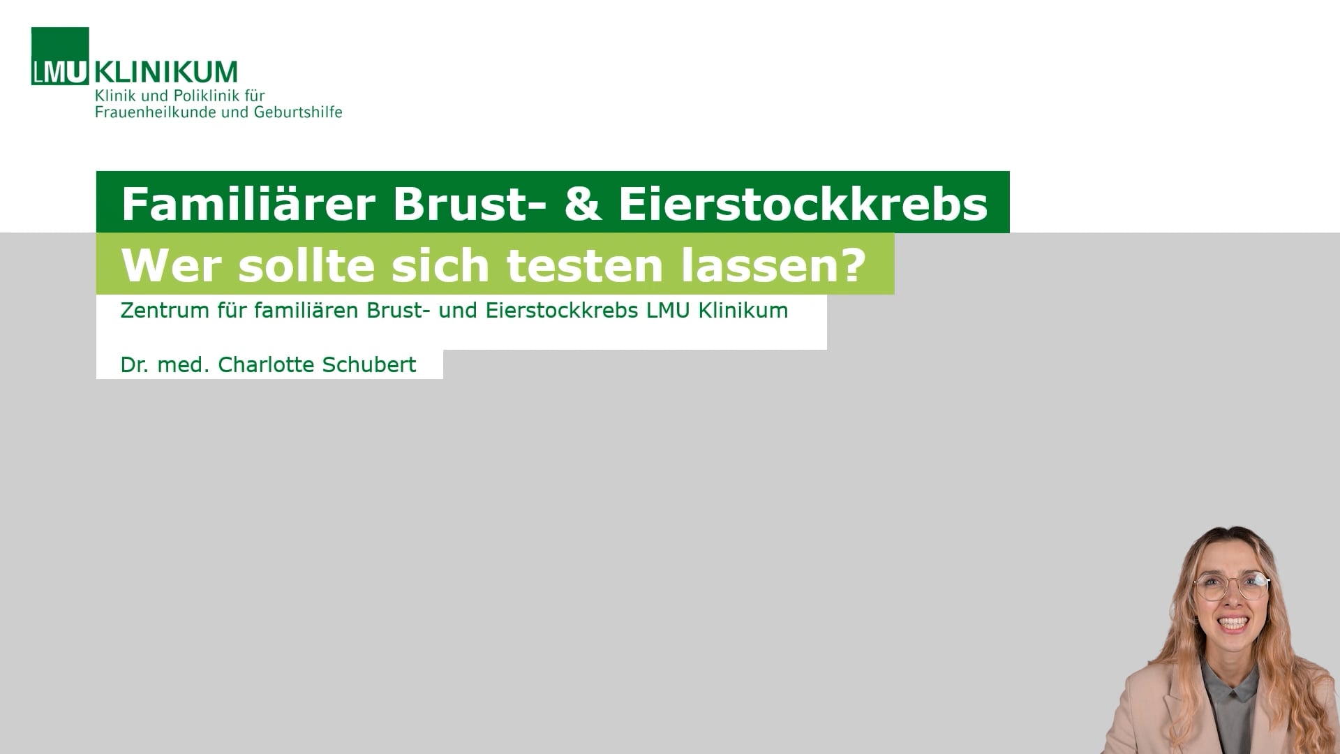 Thumbnail von Familiärer Brust- und Eierstockkrebs: Wer sollte sich testen lassen?